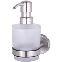 Haceka zeepdispenser Rondi glas geborsteld