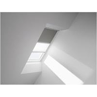 Velux verduisterend rolgordijn met plisse DFD SK06 0705S grijs / wit