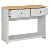 vidaxl Wandtafel 97x35x76 cm grijs