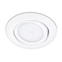 Trio Lighting Ronde LED inbouwspot Rila in wit