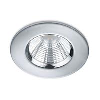 Trio Lighting Chroomkleurige LED inbouwspot Zagros, IP65