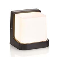 Lampenwelt.com LED-Außenwandlampe Adenike ohne Sensor