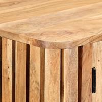 vidaXL Konsolentisch 120×35×76 cm Akazie Massivholz Braun
