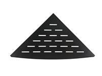 mueller Inwall hoekplanchet RVS 29x29cm mat zwart