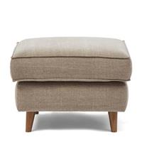 Rivièra Maison Hocker 'Kendall' Velvet, kleur Ivy