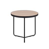 BELIANI Salontafel lichtbruin/zwart MELODY M
