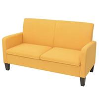 vidaXL 2-Sitzersofa 135 x 65 x76 cm  Gelb