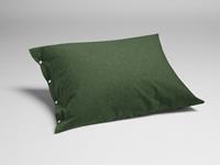 Yumeko Kussensloop velvet flanel moss green 50x60