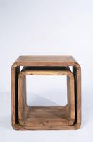 Kare Design Ronde Eettafel Luuk - Ø120x H75.5 - Metaal - Notenhout