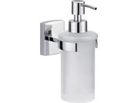 tesa klaam 40267-00000-00 Zeepdispenser 200 ml Chroom (glanzend), Wit (gesatineerd)