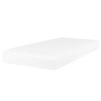 Beliani - Weiße komfortable ergonomische Basic Foam Matratze 90x200x20 cm Pearl - Weiß