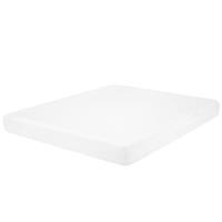 Beliani - Weiße komfortable ergonomische Basic Foam Matratze 140x200x20 cm Pearl - Weiß