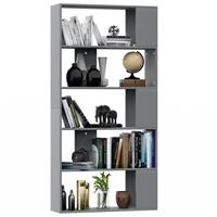 Boekenkast/Kamerscherm 80x24x159 cm spaanplaat sonoma eiken