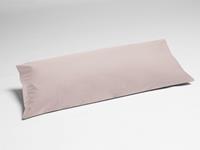 Yumeko Kussensloop percal pale rose 40x80