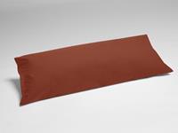 Yumeko Kussensloop percal rusty red 40x80