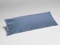 Yumeko Kussensloop velvet flanel denim blue 40x80