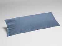 Yumeko Kussensloop velvet flanel denim blue 40x80