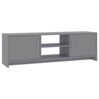 Tv-meubel 120x30x37,5 cm spaanplaat grijs