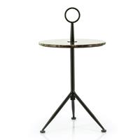 By Boo Bijzettafel Dober Marmer Bruin 74 x 42 x 42
