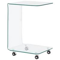 VidaXL Salontafel 45x40x63 cm gehard glas