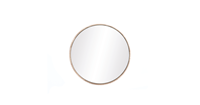 Gazzda Look Mirror - Ronde wandspiegel - Whitewash - 22 cm