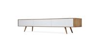 Gazzda Ena TV Sideboard - Houten TV-meubel - Naturel - 180 x 55 cm