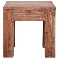 vidaXL Salontafel 30x30x30 cm massief mahoniehout