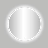 Best Design White Venetië ronde spiegel wit mat incl.led verlichting Ø 60 cm 4009300