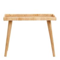 Nordal bijzettafel RIVA rotan naturel L