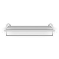 Nemo Start Lano handdoekrek met extra handdoekhouder messing wandmontage 10803B