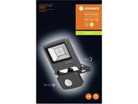 Ledvance ENDURA FLOOD Sensor 10W 830 Dark Grey LED-buitenschijnwerper 10 W Warm-wit