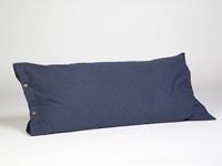 Yumeko kussensloop jersey indigo blue 40x80