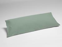 Yumeko Kussensloop percal jade green 40x80