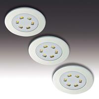 HERA Set van 3 LED inbouwlamp R 55