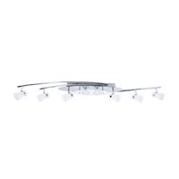 LINDBY Danil LED plafondspot met glazen kappen