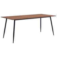 vidaXL Eettafel 180x90x75 cm MDF bruin