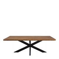 Livingfurn eettafel Brix Sturdy Spider 76 x 160 x 90