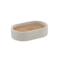 Sapho Zeephouder  Afrodite Vrijstaand 12.8x8.4x3 cm Beton Beige 