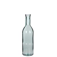 Glazen fles / vaas transparant 50 x 15 cm Transparant