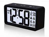 Techno Line WT496 Wekker Zendergestuurd Zwart Alarmtijden 5