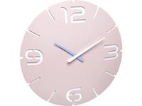 tfadostmann Funk Wanduhr 35cm x 3.5cm Rosa