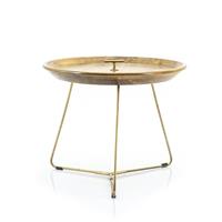 By-Boo By Boo Medja Bijzettafel 60 cm Naturel Hout