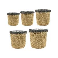 plantenwinkel.nl Pot bror grey bloempot binnen set van 5