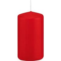 Trend Candles 1x Rode cilinderkaars/stompkaars 5 x 10 cm 23 branduren Rood