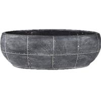 tersteege Ter Steege Detroit earth boat 33x17x11 cm Grey bloempot binnen