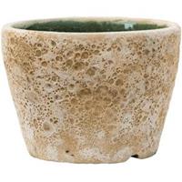 baqdesign Baq Lava Couple straight S 19x19x13 cm Relic Beige bloempot binnen