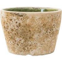 baqdesign Baq Lava Couple straight M 25x25x17 cm Relic Beige bloempot binnen