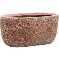 baqdesign Baq Lava Oval S 31x18x15 cm Relic Pink bloempot binnen