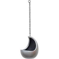 plantenwinkel.nl Gradient hanging cocoon matt grey