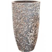 baqdesign Baq Lava Partner M 55x55x105 cm Relic Rust Metal bloempot